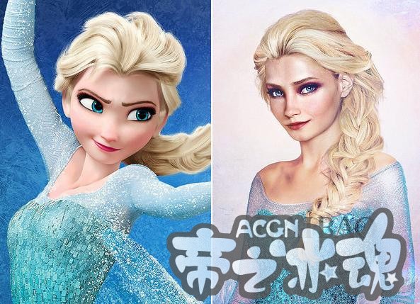 当迪士尼公主变成真人画风，你还喜欢她们吗？
