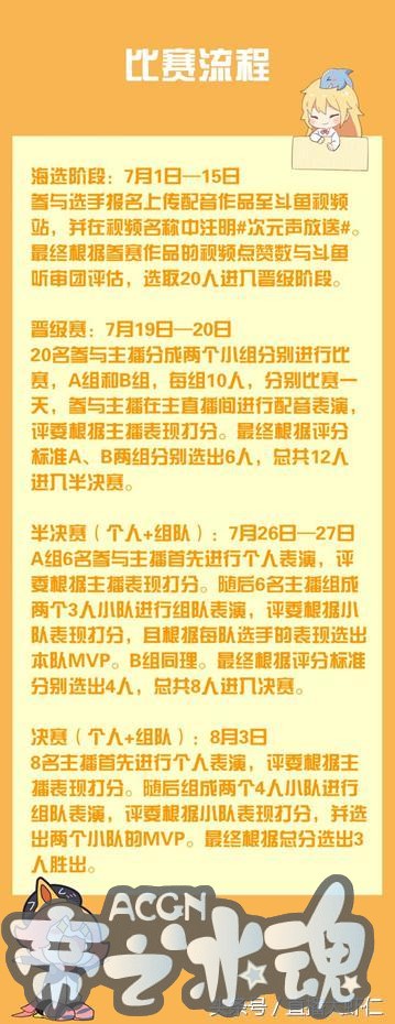 斗鱼联合腾讯动漫举办《次元声放送》大赛，只为寻找最好听的声优