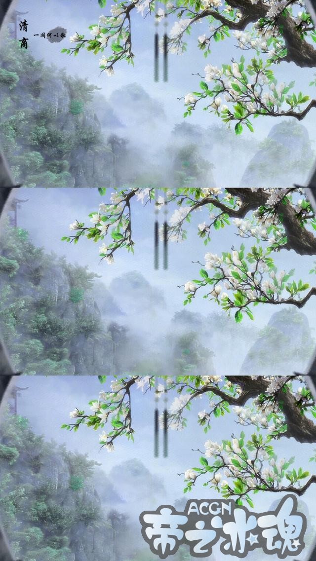 魔道祖师：网友自制空镜手机壁纸，每一屏都美到哭！