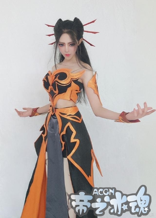 天行九歌：焰灵姬真人版，美炸了，网友：比动漫版的更加美丽
