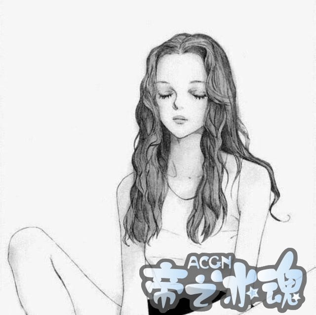 示弱要留给会心疼你的人才有用｜高冷帅气动漫手绘女头