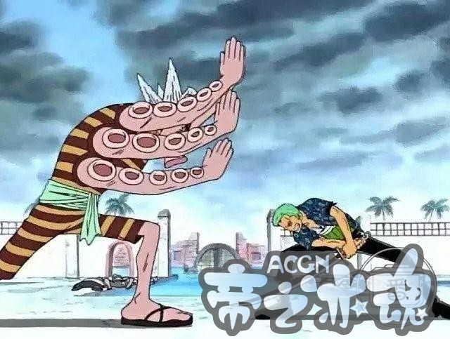 海贼王：那些空手接白刃的角色们，一个没接中，一个姿势满分！
