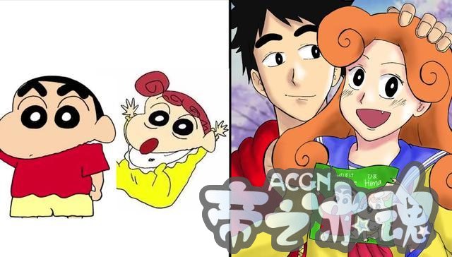 当童年动漫人物“长大”后，小智成熟帅气，蜡笔小新兄妹颜值飙升