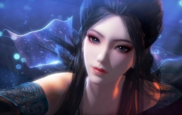焰灵姬露出八颗牙齿的招牌笑容，这次的红莲真的比焰灵姬美得多