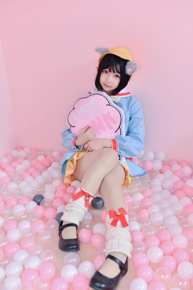 碧蓝航线如月睦月cosplay