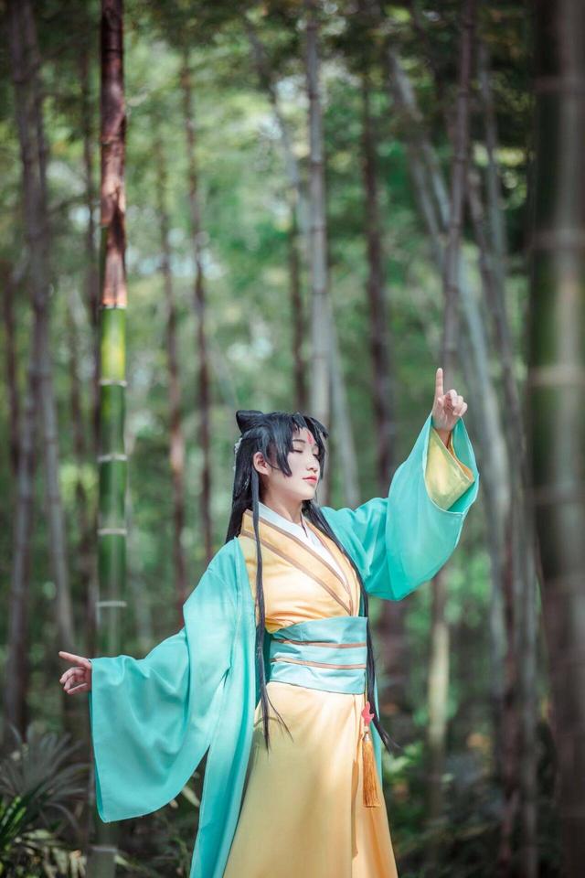 狐妖小红娘 东方淮竹cosplay