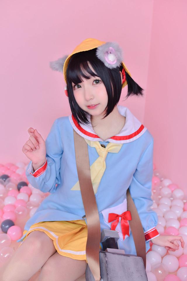 碧蓝航线如月睦月cosplay