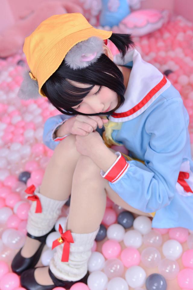 碧蓝航线如月睦月cosplay