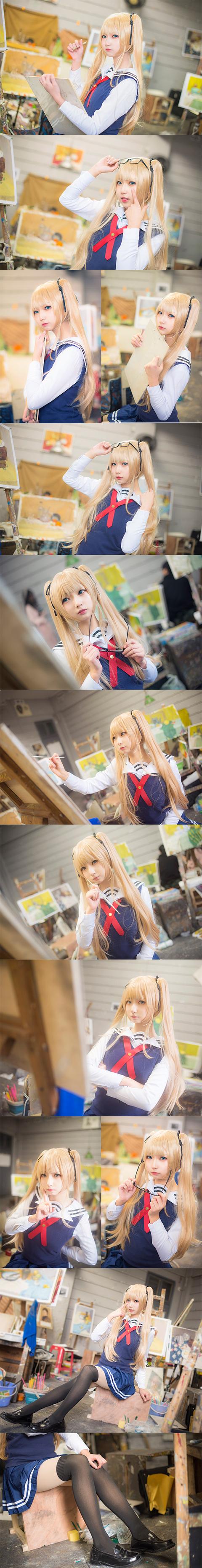 路人女主的养成方式，英梨梨cosplay