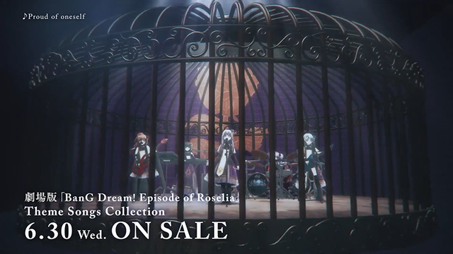 剧场版动画「BanG Dream! Episode of Roselia」主题曲集CM公布