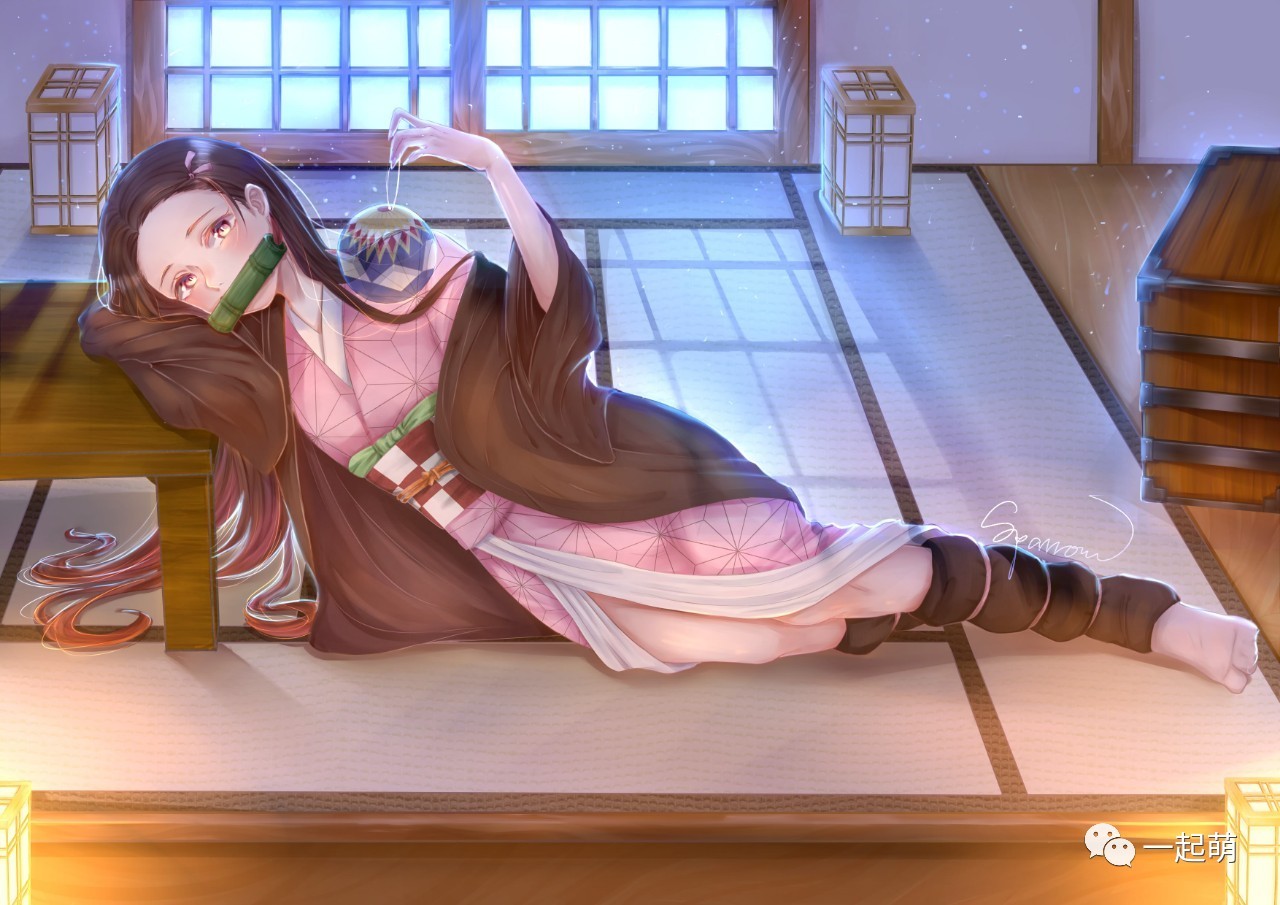 P站精选165张《鬼灭之刃》帝之冰魂帝之冰魂动漫高清图,祢豆子墙纸!