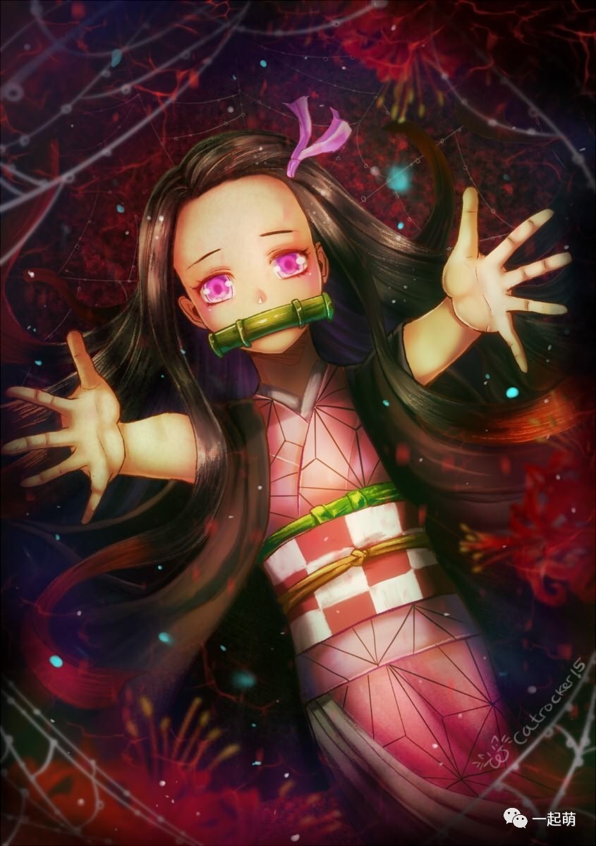 P站精选165张《鬼灭之刃》帝之冰魂帝之冰魂动漫高清图,祢豆子墙纸!