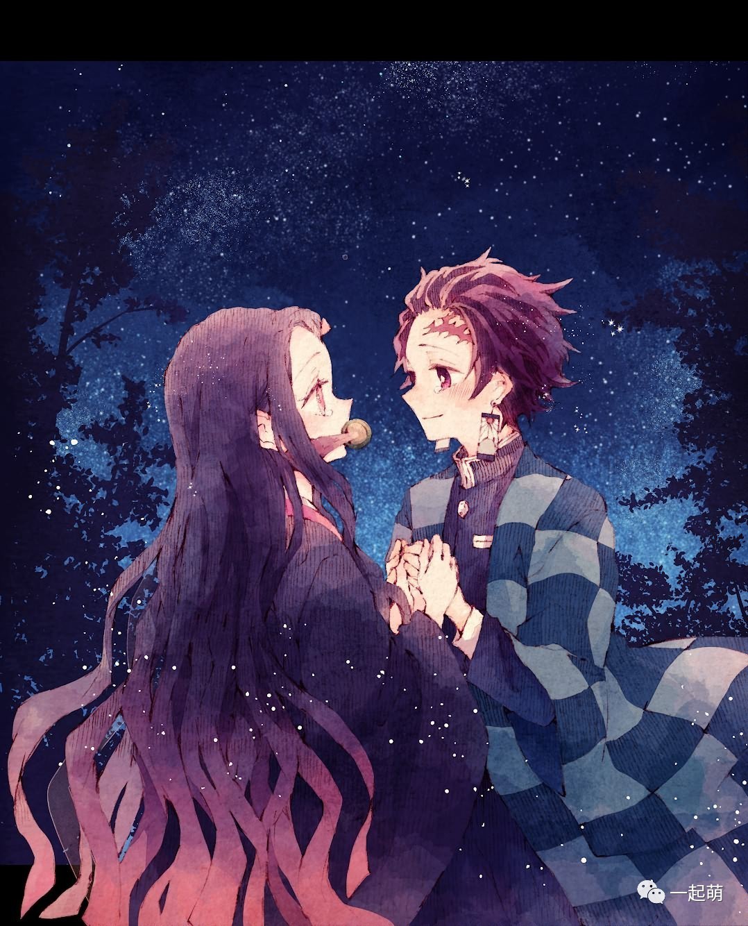 P站精选165张《鬼灭之刃》帝之冰魂帝之冰魂动漫高清图,祢豆子墙纸!