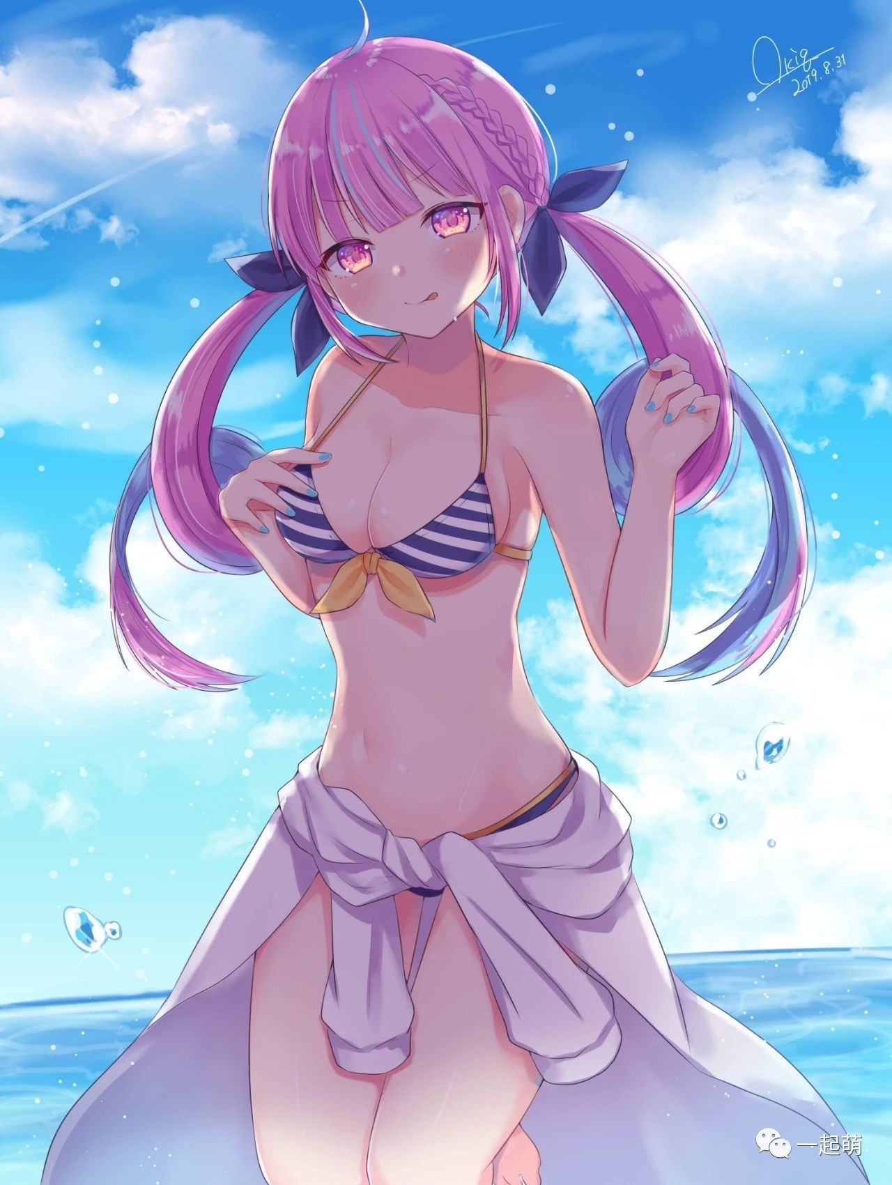 你的老婆“啊夸”已上线，P站精选93张《湊あくあ》帝之冰魂帝之冰魂动漫高清图！