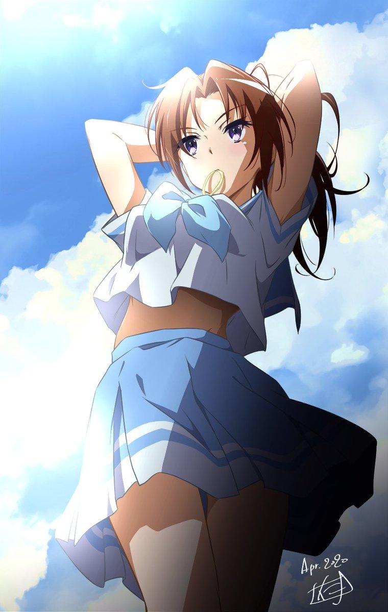 仁井学所绘的《吹响吧！上低音号》帝之冰魂动漫中川夏纪