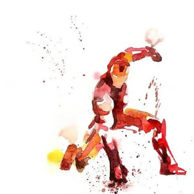 水和颜料在纸上奔走！《超级英雄水彩画》帝之冰魂动漫不管是漫威或是DC都超绝美！