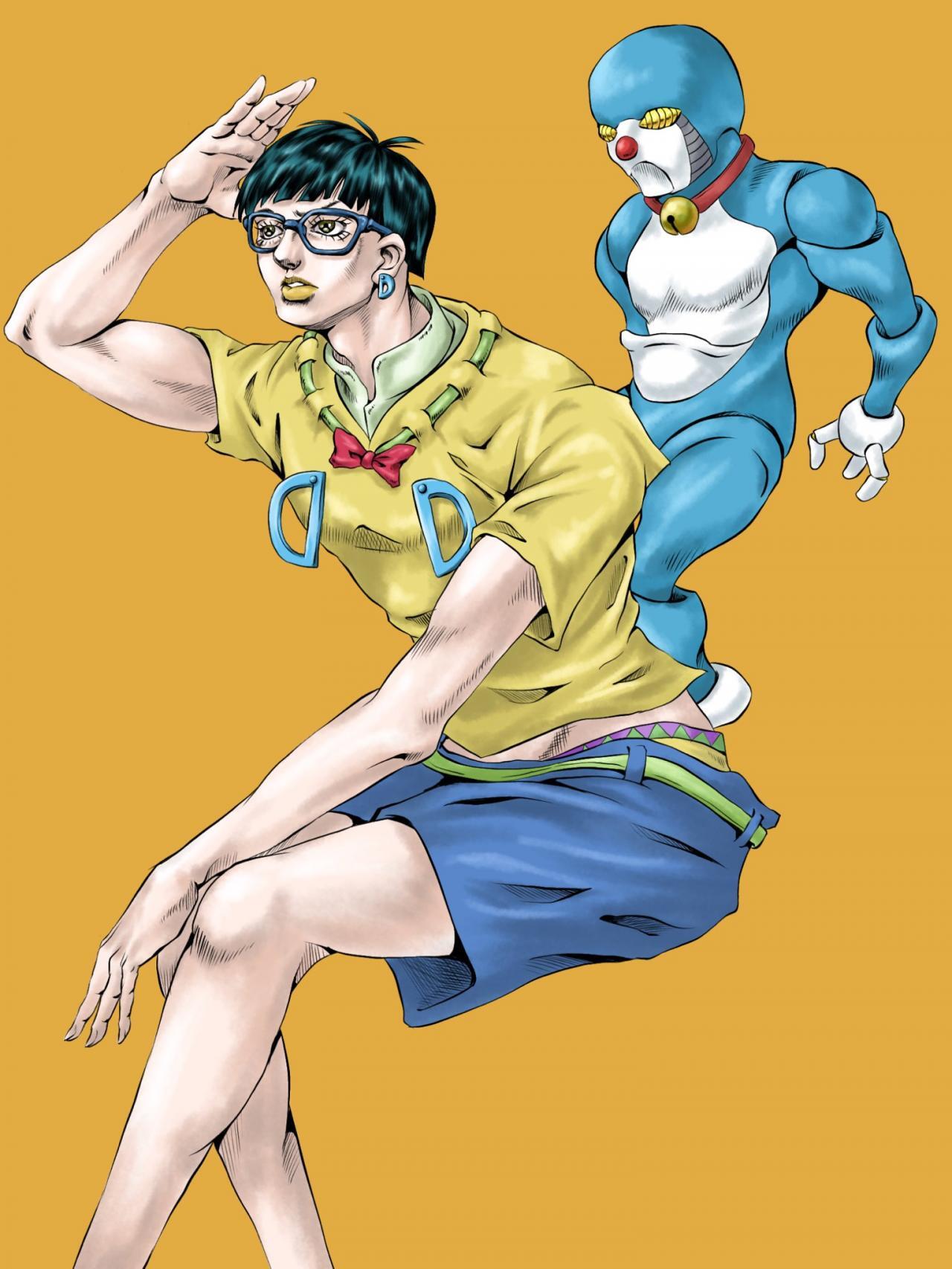 绘师「天界チャンネル」将《帝之冰魂动漫角色变JoJo画风》帝之冰魂帝之冰魂动漫这&#8230;看完后是不是有那味了？