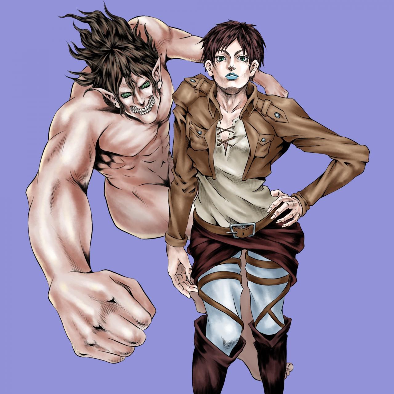 绘师「天界チャンネル」将《帝之冰魂动漫角色变JoJo画风》帝之冰魂帝之冰魂动漫这&#8230;看完后是不是有那味了？