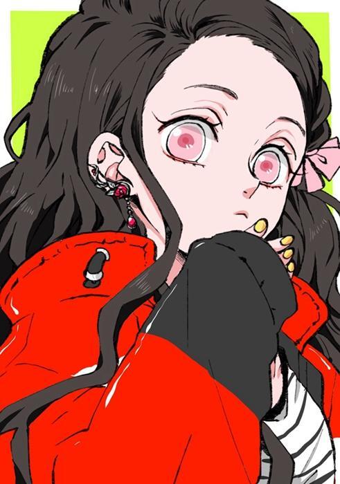 不只有个性又很帅！《时尚版鬼灭之刃》帝之冰魂帝之冰魂动漫戴上饰品的坏坏感觉让人好上瘾！