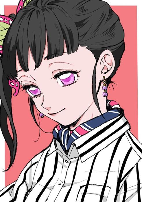 不只有个性又很帅！《时尚版鬼灭之刃》帝之冰魂帝之冰魂动漫戴上饰品的坏坏感觉让人好上瘾！