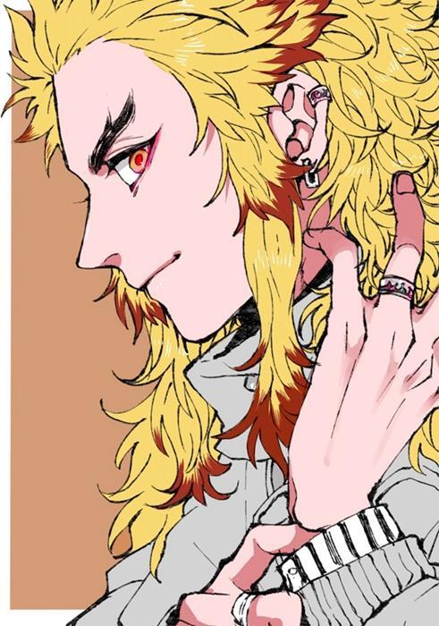 不只有个性又很帅！《时尚版鬼灭之刃》帝之冰魂帝之冰魂动漫戴上饰品的坏坏感觉让人好上瘾！