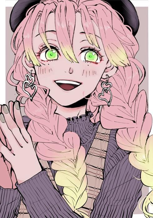 不只有个性又很帅！《时尚版鬼灭之刃》帝之冰魂帝之冰魂动漫戴上饰品的坏坏感觉让人好上瘾！