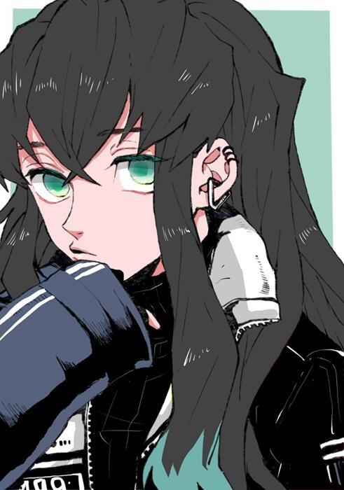 不只有个性又很帅！《时尚版鬼灭之刃》帝之冰魂帝之冰魂动漫戴上饰品的坏坏感觉让人好上瘾！