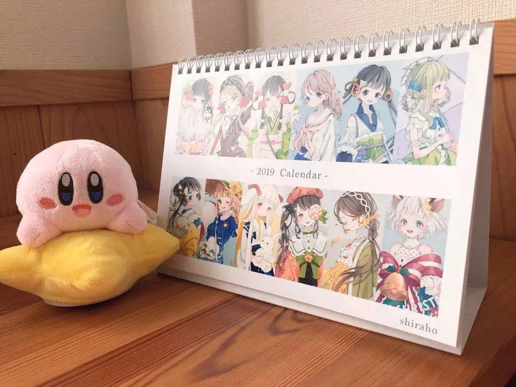 超可爱《十二个月份拟人插画》帝之冰魂动漫萌妹子陪你度过每个季节的变幻！