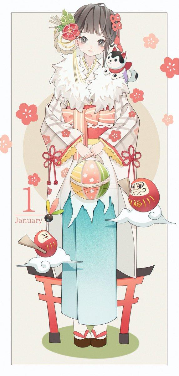 超可爱《十二个月份拟人插画》帝之冰魂帝之冰魂动漫萌妹子陪你度过每个季节的变幻!