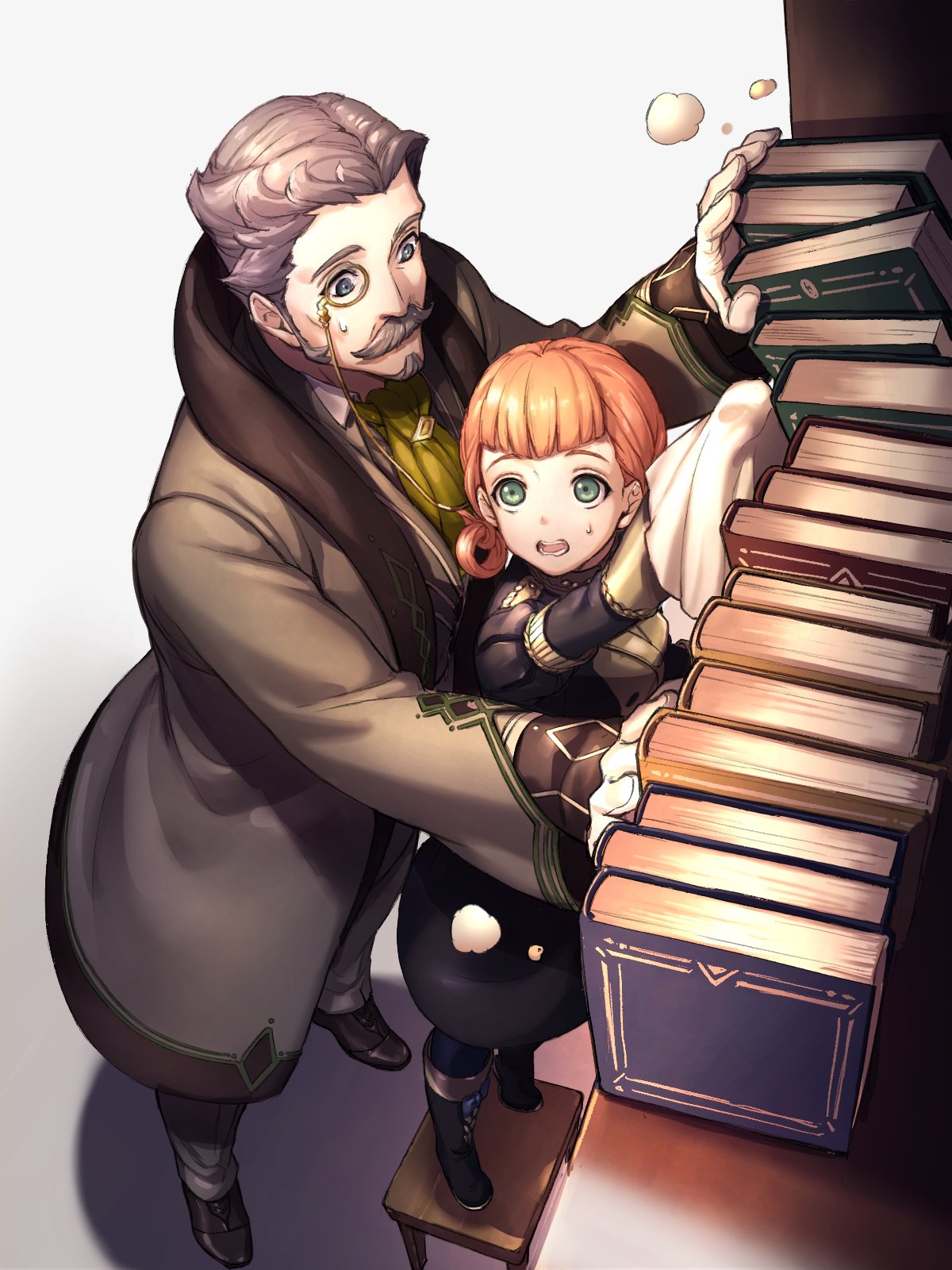 《火焰纹章风花雪月》帝之冰魂帝之冰魂动漫同人图 战败的姿态太可爱了