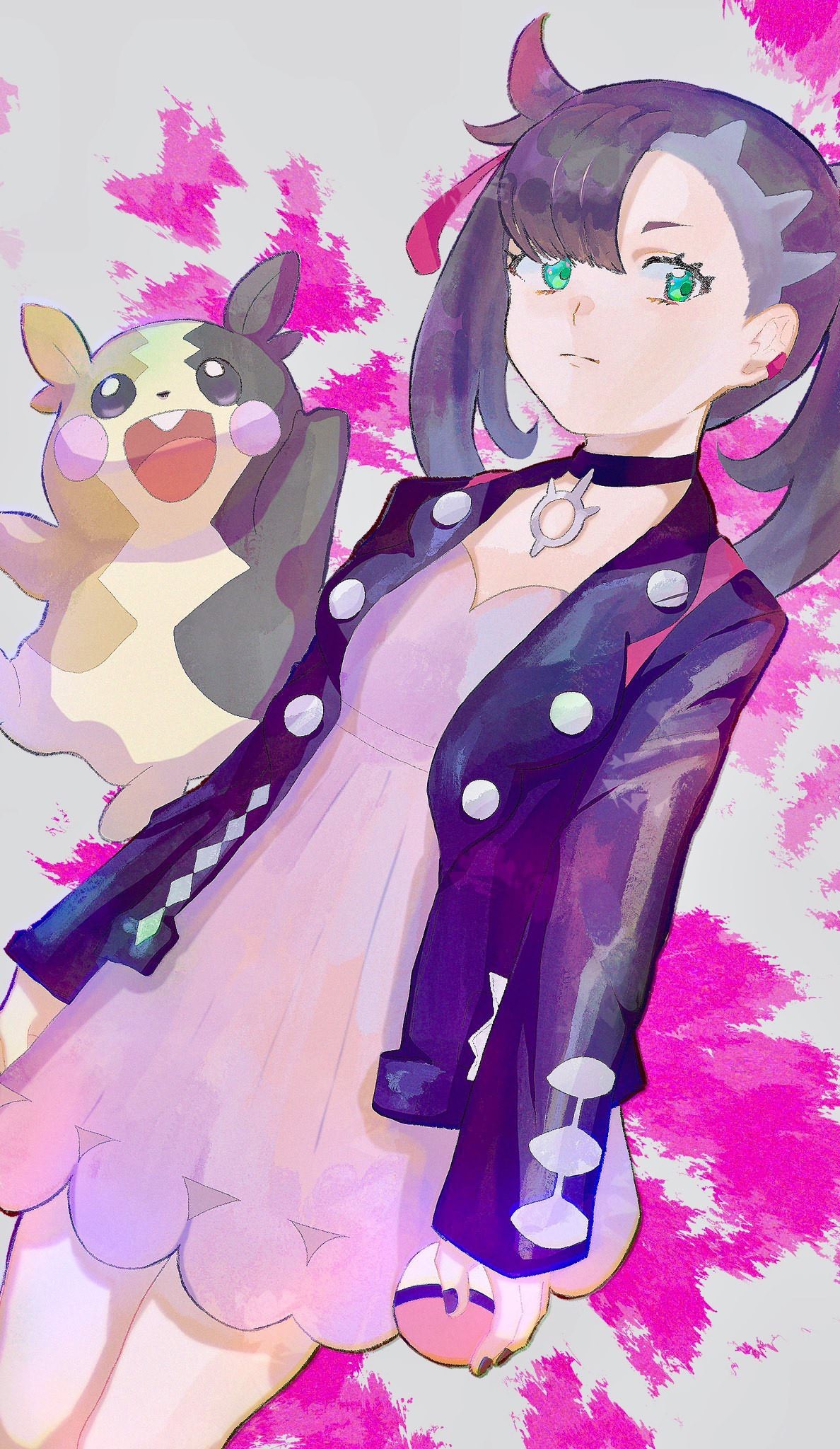 P站精选183张《玛俐/Marnie》帝之冰魂帝之冰魂动漫高清图,宝可梦剑/盾墙纸!