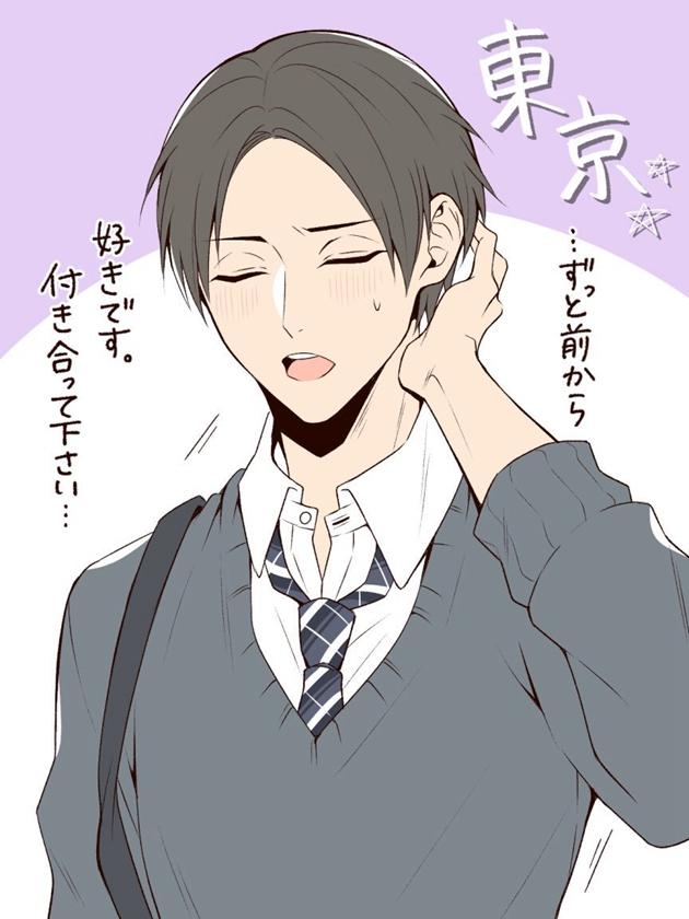 画师绘制「日本县城地区拟人化」化身高中生超帅气! 画师图集 第2张-一起萌 画师绘制「日本县城地区拟人化」化身高中生超帅气!