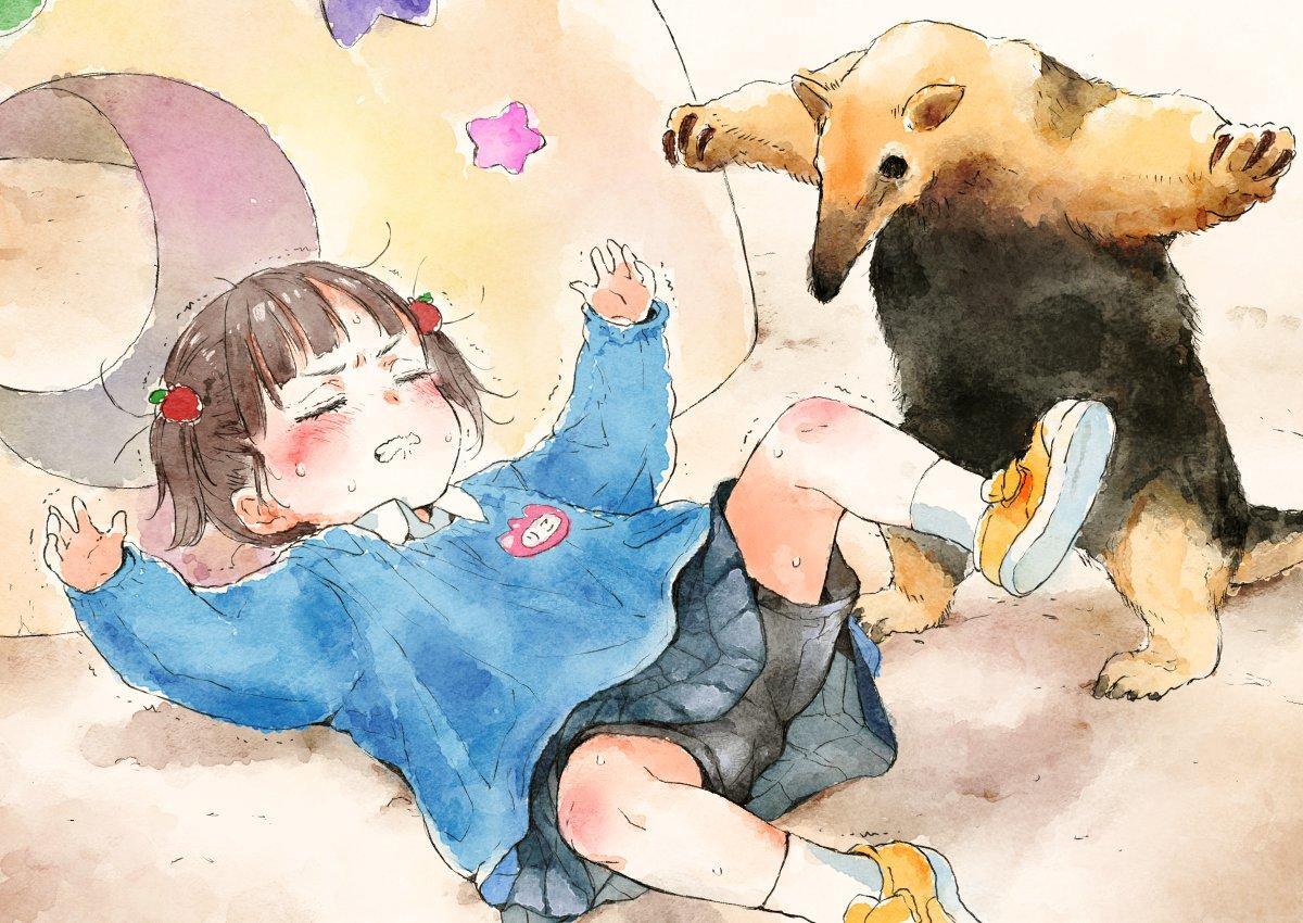 萝莉画师《御免なさい》帝之冰魂帝之冰魂动漫作品分享，幼稚园女孩的日常~