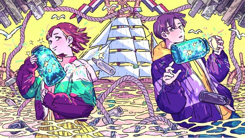 日本唯美画师《丸红茜》帝之冰魂动漫丰富想像力，创造异常美丽的二次元世界！