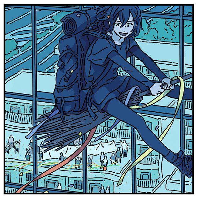 日本唯美画师《丸红茜》帝之冰魂帝之冰魂动漫丰富想像力，创造异常美丽的二次元世界！