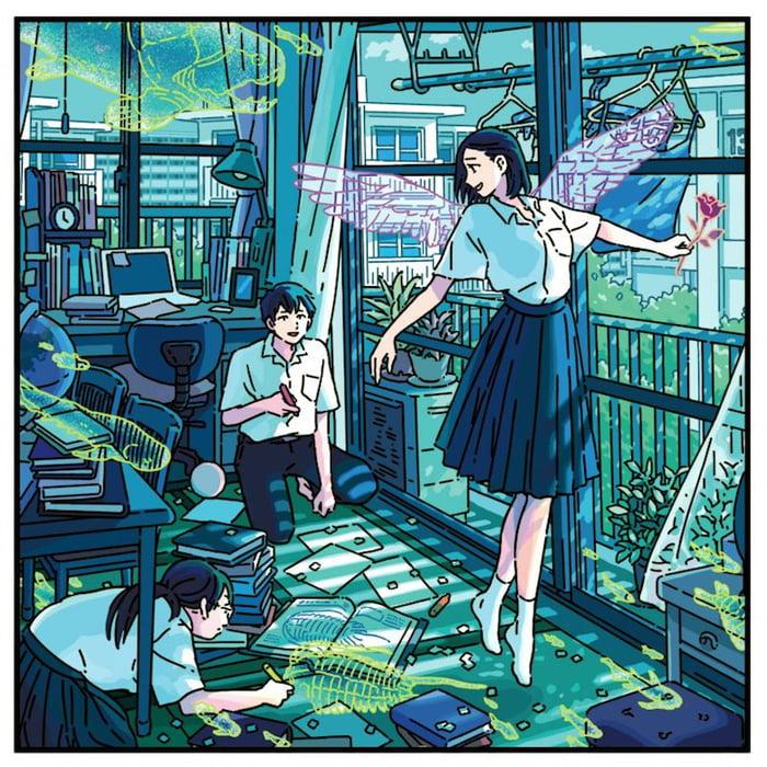 日本唯美画师《丸红茜》帝之冰魂帝之冰魂动漫丰富想像力，创造异常美丽的二次元世界！