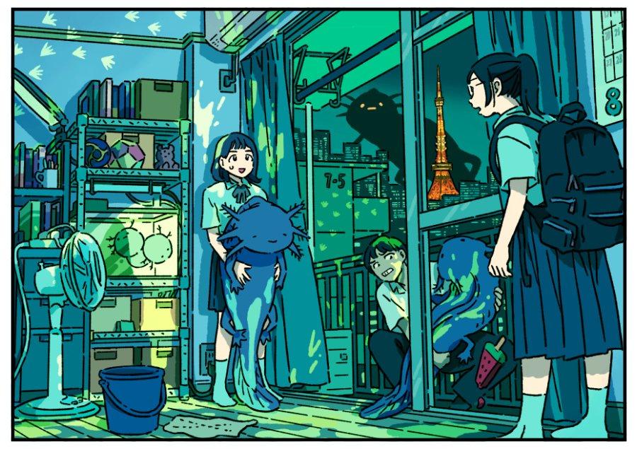 日本唯美画师《丸红茜》帝之冰魂帝之冰魂动漫丰富想像力，创造异常美丽的二次元世界！