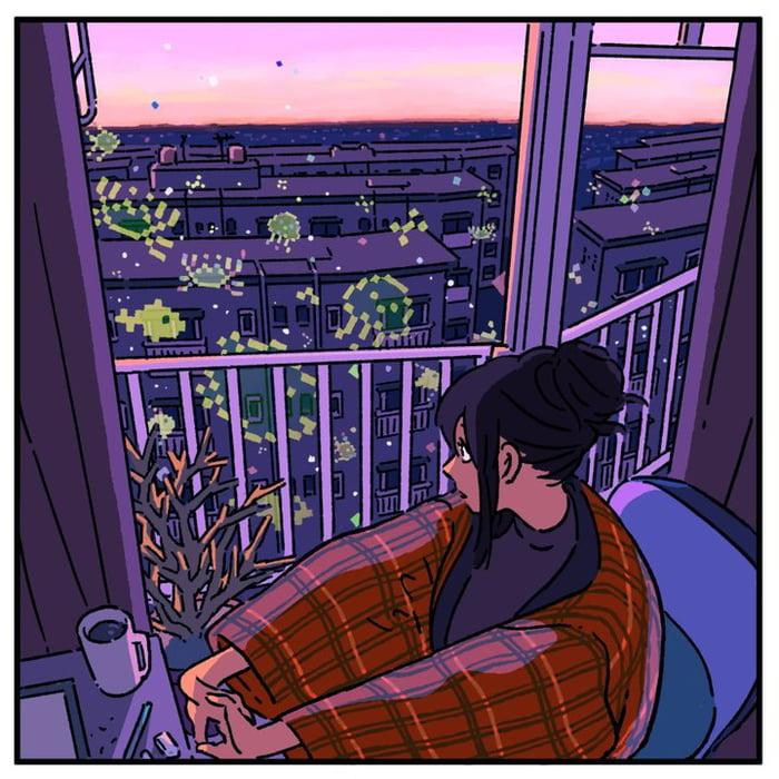 日本唯美画师《丸红茜》帝之冰魂帝之冰魂动漫丰富想像力，创造异常美丽的二次元世界！