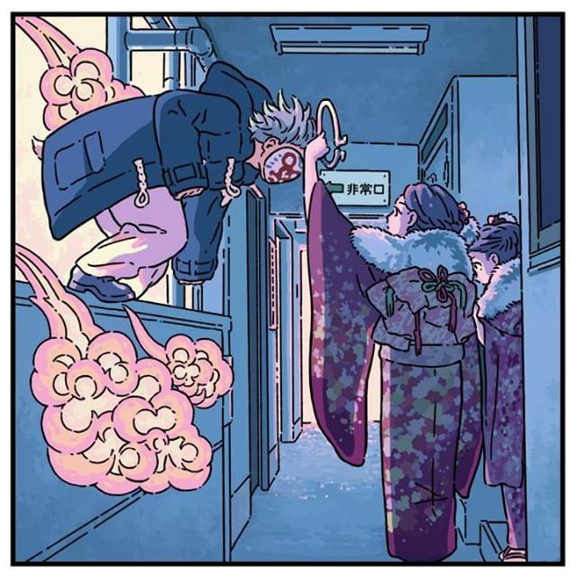 日本唯美画师《丸红茜》帝之冰魂帝之冰魂动漫丰富想像力，创造异常美丽的二次元世界！