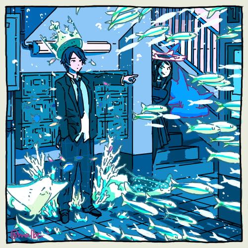 日本唯美画师《丸红茜》帝之冰魂帝之冰魂动漫丰富想像力，创造异常美丽的二次元世界！