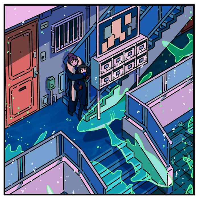 日本唯美画师《丸红茜》帝之冰魂帝之冰魂动漫丰富想像力，创造异常美丽的二次元世界！