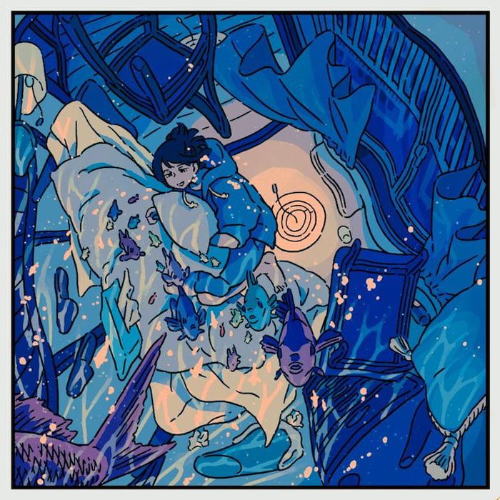 日本唯美画师《丸红茜》帝之冰魂帝之冰魂动漫丰富想像力，创造异常美丽的二次元世界！