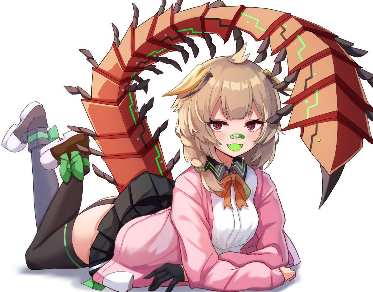 万物皆可娘化，《虫子美少女》帝之冰魂帝之冰魂动漫将现实中可怕的昆虫们变可爱！