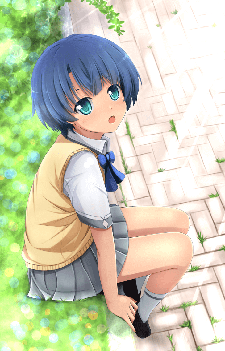 【画集分享】Fllay 绘制的《在盛夏等待》帝之冰魂帝之冰魂动漫谷川柑菜