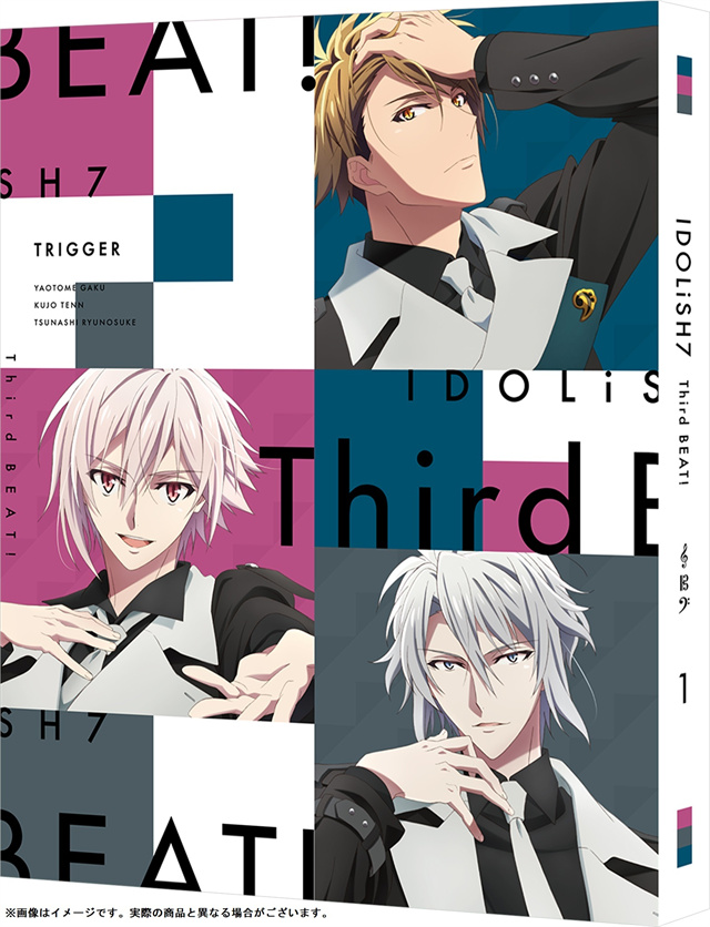 电视动画「IDOLiSH7 Third BEAT!」Blu-ray&amp;DVD第一卷封面图公开