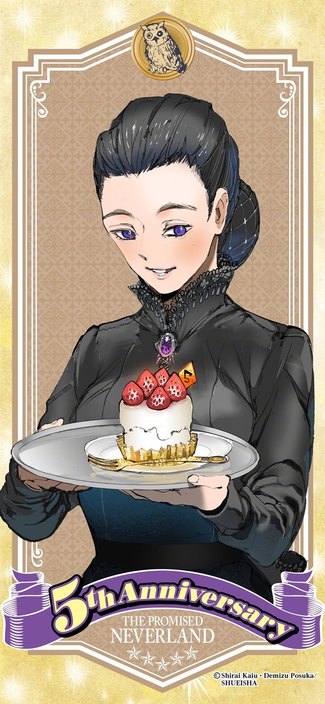 漫画「约定的梦幻岛」5周年纪念壁纸第二弹公开