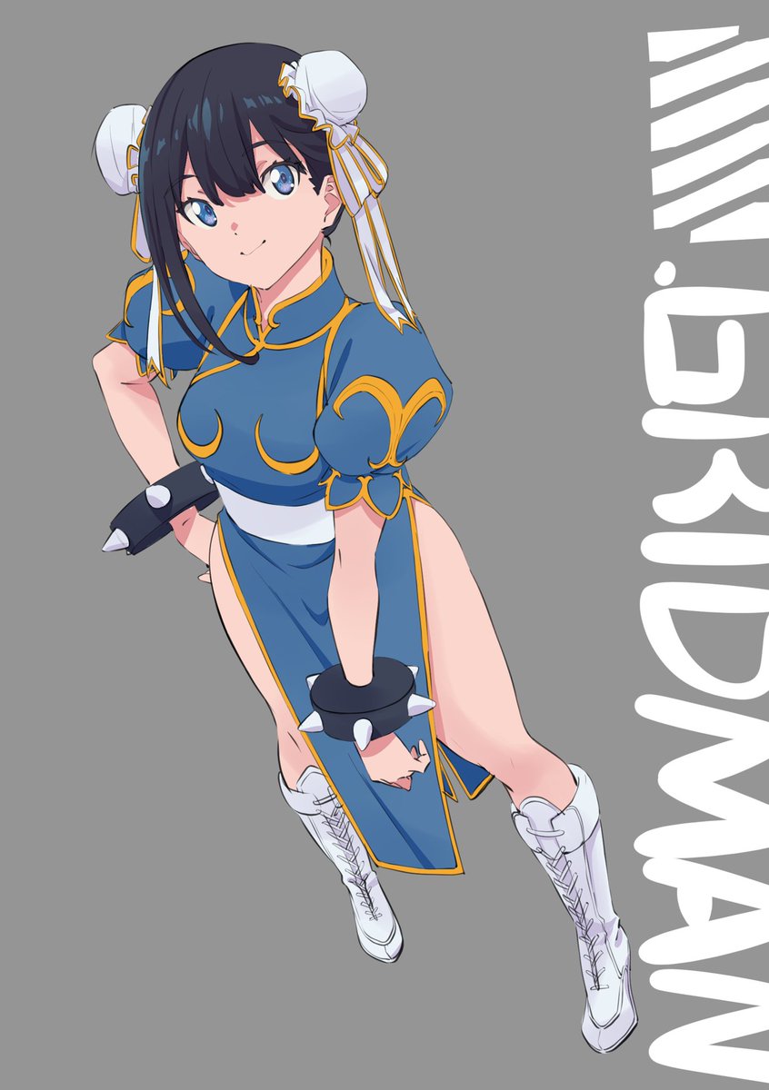 【画集分享】斉藤健吾 所绘的《SSSS.GRIDMAN》帝之冰魂帝之冰魂动漫穿旗袍的宝多六花