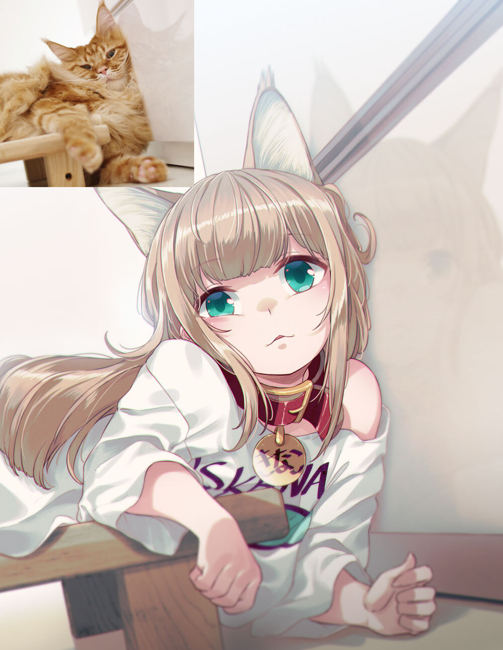 40原老师《将喵星人萝莉化》帝之冰魂帝之冰魂动漫猫娘就是牠的化身！